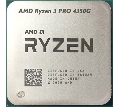 Процессор AMD Ryzen 3 PRO 4350G, 3.8GHz, AM4, 4 cores, SVGA, OEM