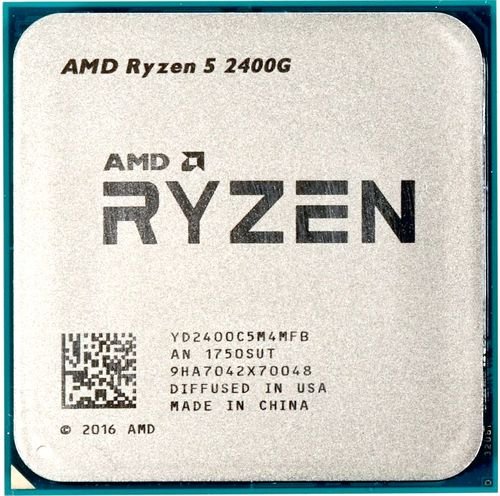 Процессор AMD Ryzen 5 2400G, 3.6GHz, AM4, 4 cores, SVGA, OEM