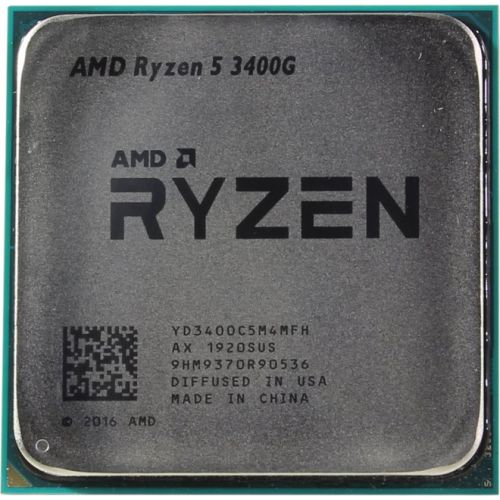 Процессор AMD Ryzen 5 3400G, 3.7GHz, AM4, 4 cores, SVGA, OEM