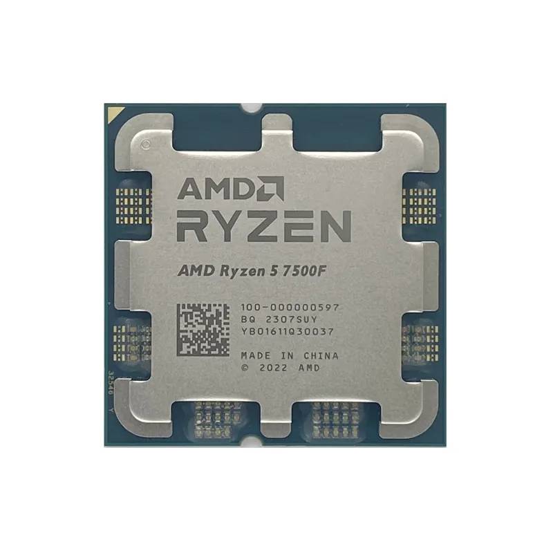 Процессор AMD Ryzen 5 7500F, 3.7GHz, AM5, 6 cores, OEM