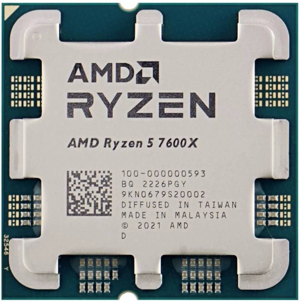 Процессор AMD Ryzen 5 7600X, 4.7GHz, AM5, 6 cores, SVGA, OEM