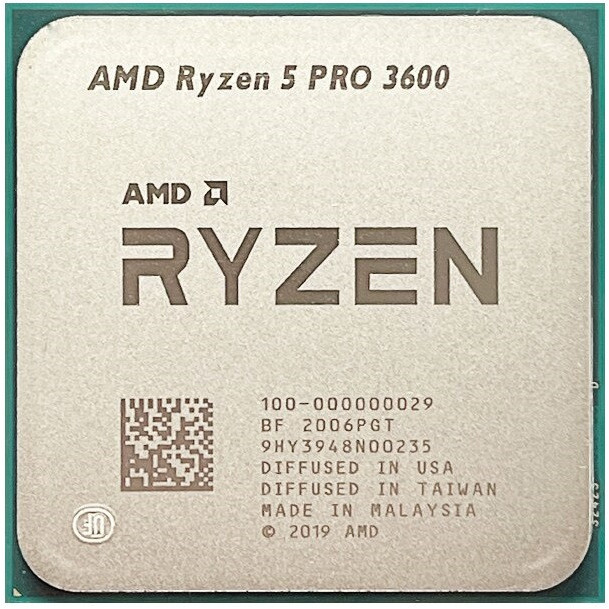 Процессор AMD Ryzen 5 Pro 3600, 3.6GHz, AM4, 6 cores, OEM