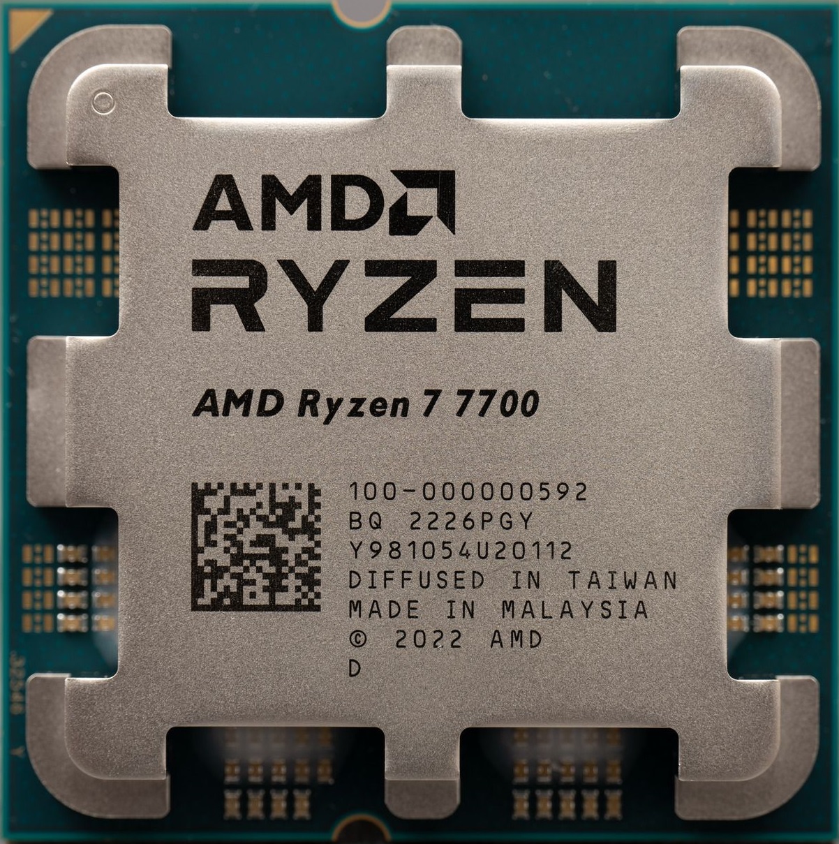 Процессор AMD Ryzen 7 7700, 3.8GHz, AM5, 8 cores, SVGA, OEM