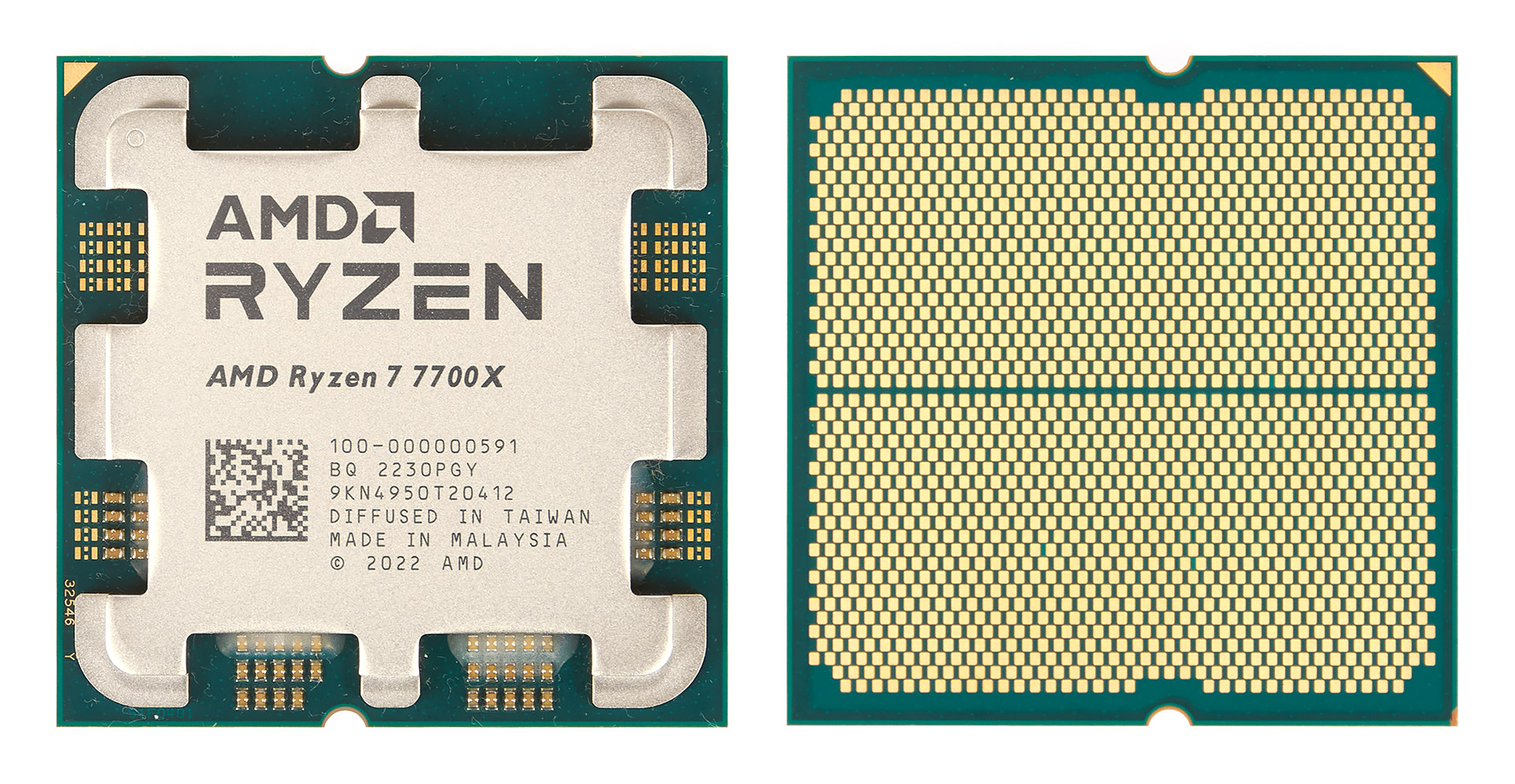 Процессор AMD Ryzen 7 7700X, 4.5GHz, AM5, 8 cores, SVGA, OEM