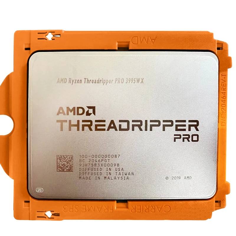 Процессор AMD RYZEN Threadripper PRO 3995WX, 2.7GHz, sWRX8, 64 cores, OEM