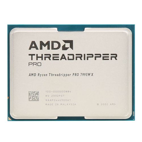 Процессор AMD Ryzen Threadripper PRO 7995WX, 2.5GHz, sTR5, 96 cores, OEM