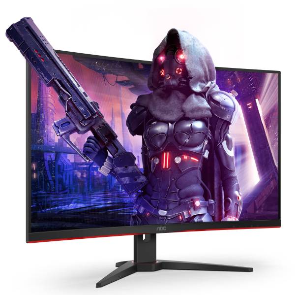 Монитор 32" AOC CQ32G2SE/BK, 2560x1440, VA, 165Hz, Speakers (HDMI, DP)