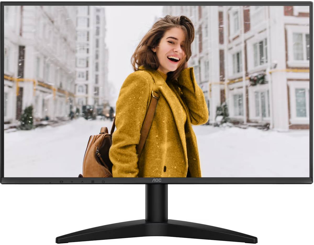 Монитор 23.8" AOC 24B36XE, 1920x1080, IPS, 144Hz, (HDMI, VGA)