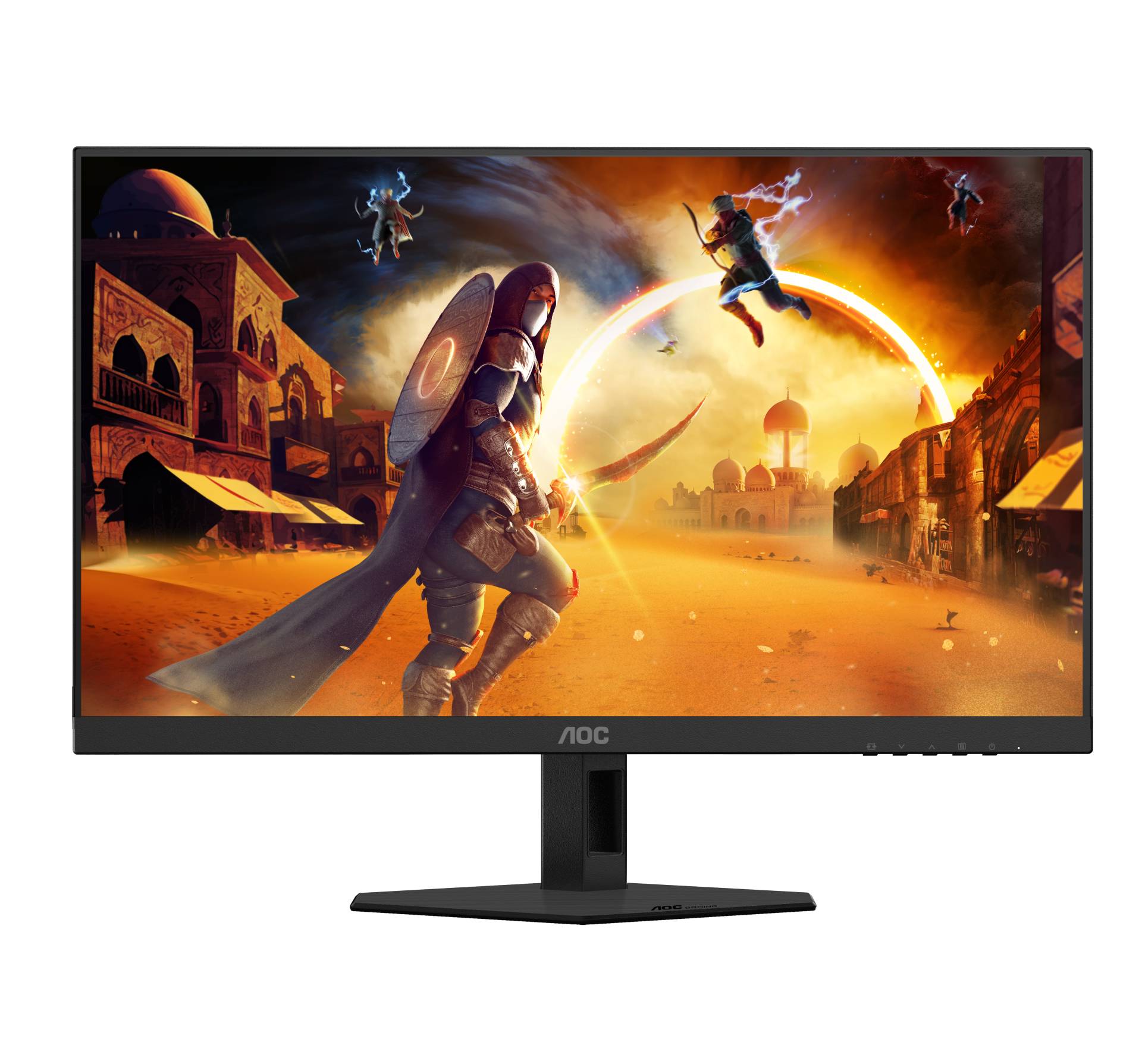 Монитор 23.8" AOC 24G4HRE, 1920x1080, IPS, 200Hz, Speakers (2xHDMI, DP)