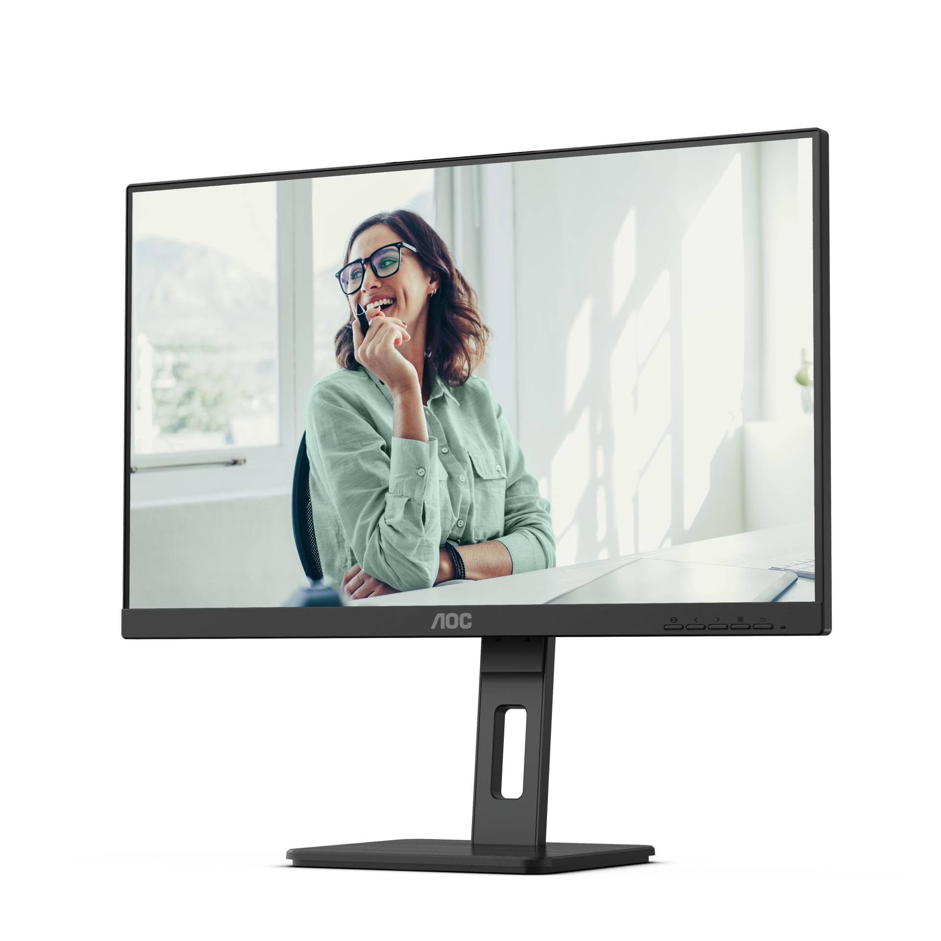 Монитор 23.8" AOC 24P3CV, 1920x1080, IPS, 75Hz, Speakers (HDMI, DP, USB Type-C)