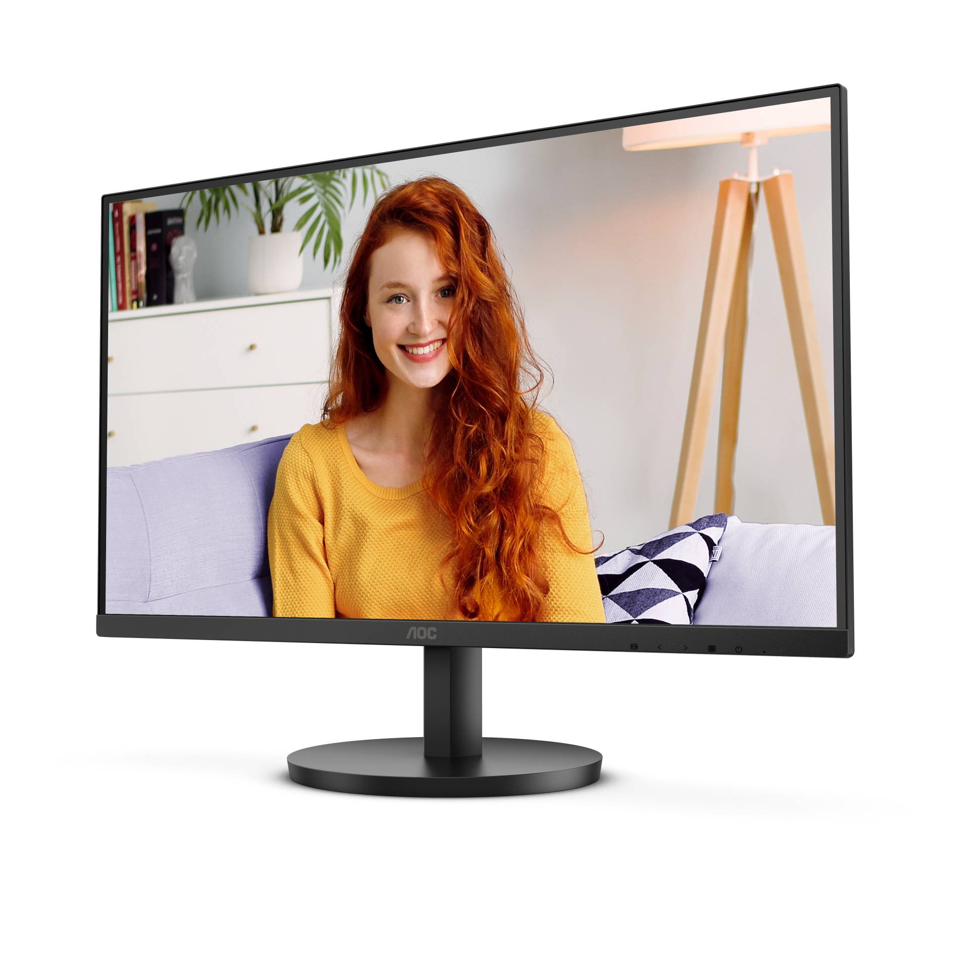 Монитор 27" AOC 27B3HMA2, 1920x1080, VA, 100Hz, Speakers (VGA, HDMI)