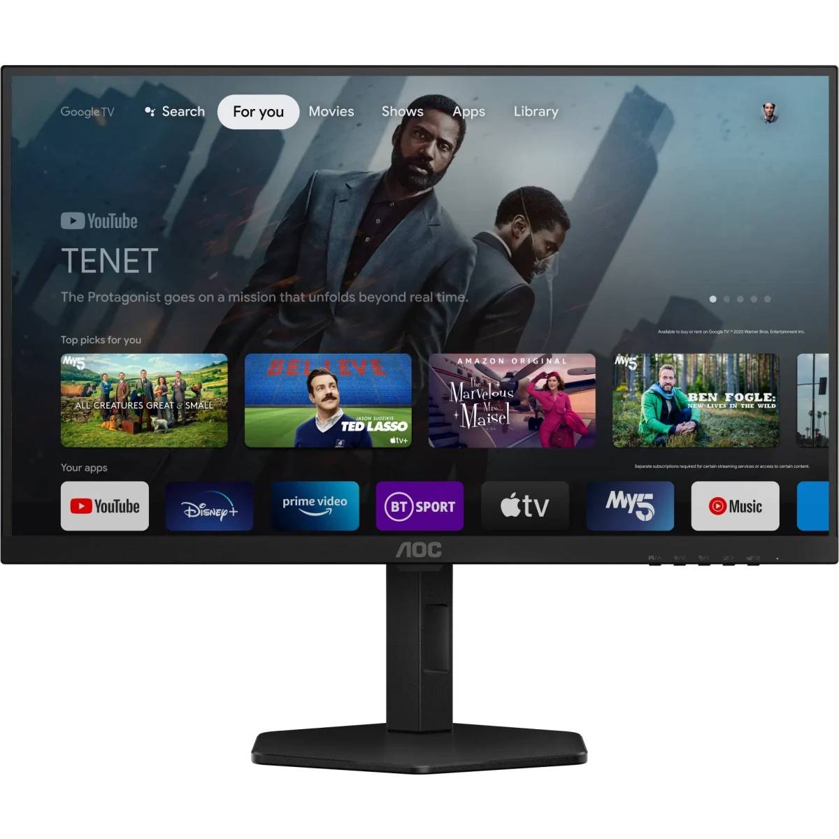 Монитор 27" AOC Q27G4XY, 2560x1440, VA, 180Hz (2xHDMI, DP)