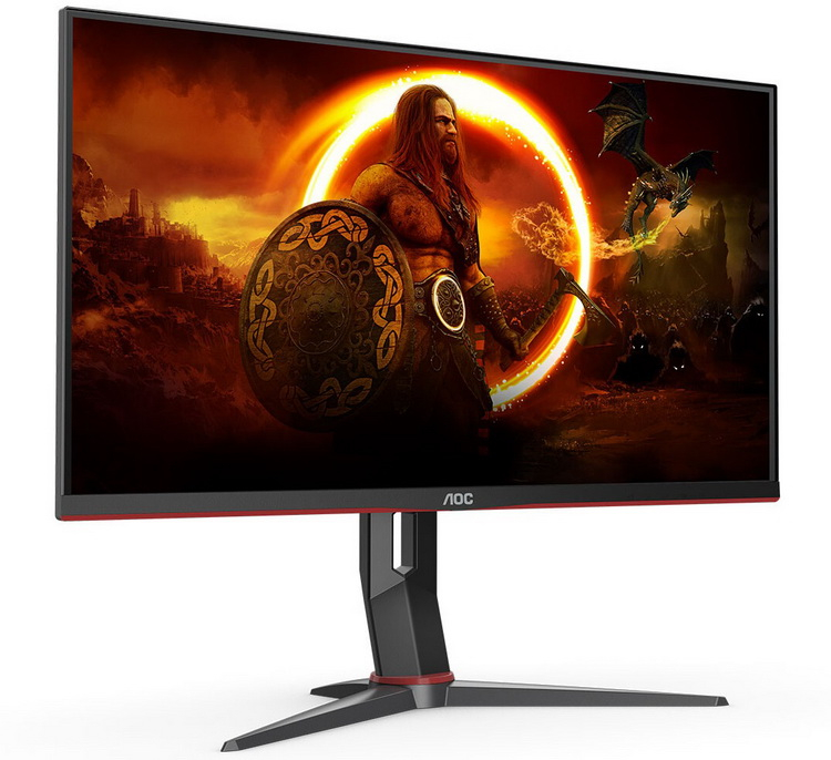 Монитор 28" AOC U28G2XU2/BK, 3840x2160, IPS, 144Hz, Speakers (2xHDMI, DP)