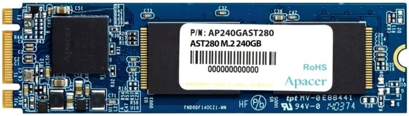 240Gb SSD Apacer AST280 AP240GAST280-1, (520/495), SATA M.2