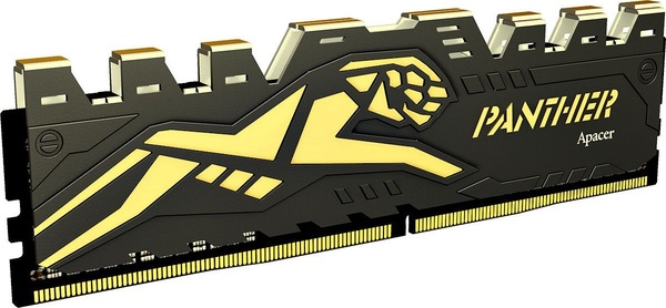 Оперативная память 16Gb Apacer Panther Golden AH4U16G32C28Y7GAA-1, DDR IV, PC-25600, 3200MHz