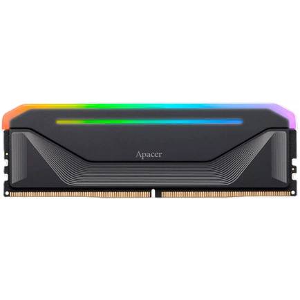 Оперативная память 16Gb Apacer NOX RGB Black AH5U16G64C652NBAA-1, DDR 5, PC-51200, 6400MHz