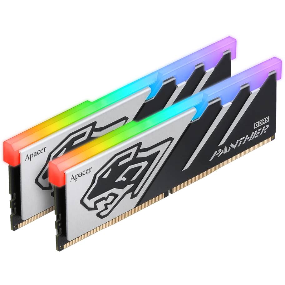 Оперативная память 32Gb Apacer Panther RGB AH5U32G60C6229BAA-2, DDR V, PC-48000, 6000MHz, kit 2x16Gb