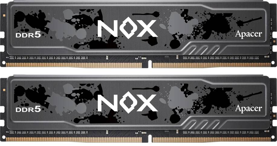 Оперативная память 32Gb Apacer NOX AH5U32G60C622MBAA-2, DDR V, PC-48000, 6000MHz, kit 2x16Gb