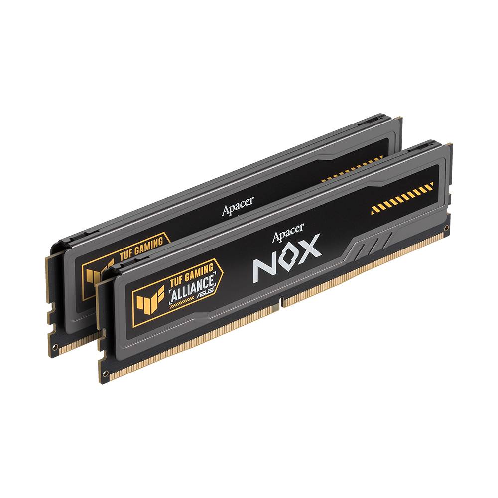 Оперативная память 64Gb Apacer NOX TUF AH5U64G56C522UTAA-2, DDR V, PC-44800, 5600MHz, kit 2x32Gb
