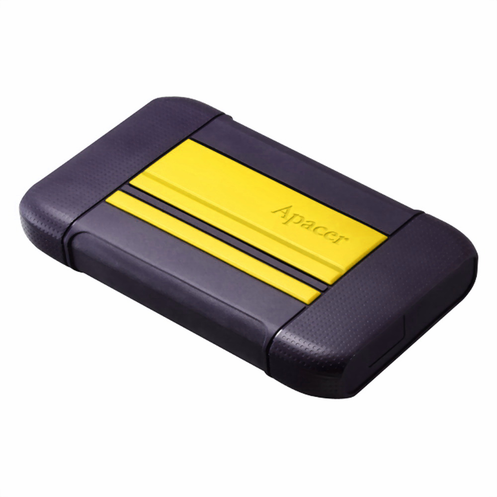 Внешний HDD 1Tb Apacer AC633 AP1TBAC633Y-1, USB3.1, Black/Yellow