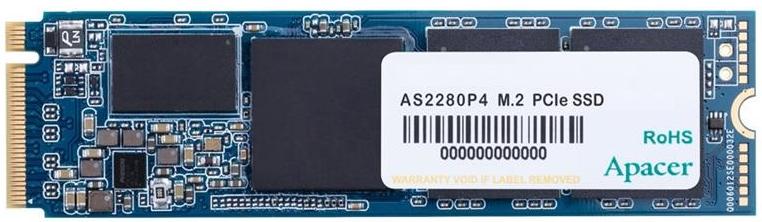 256Gb SSD Apacer AS2280P4 AP256GAS2280P4-1, (1800/1100), NVMe M.2