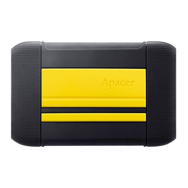 Внешний HDD 2Tb Apacer AC633 AP2TBAC633Y-1, USB3.1, Black/Yellow