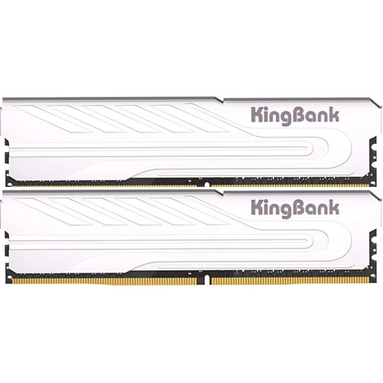 Оперативная память 32Gb Kingbank Silver Heatsink K5.01.FP049D9203, DDR IV, PC-25600, 3200MHz, kit 2x16Gb