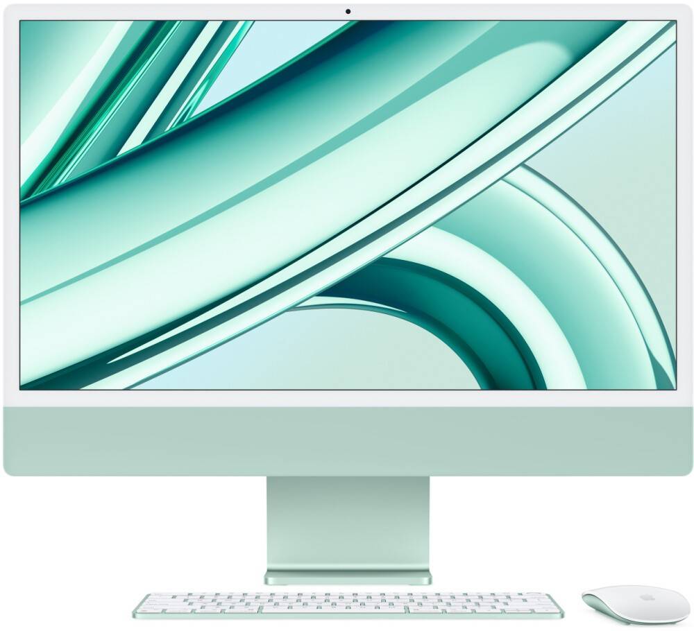 Моноблок Apple iMac A2874 (MQRA3), 24" IPS, M3/ 8Gb/ 256SSD/ macOS/ Green