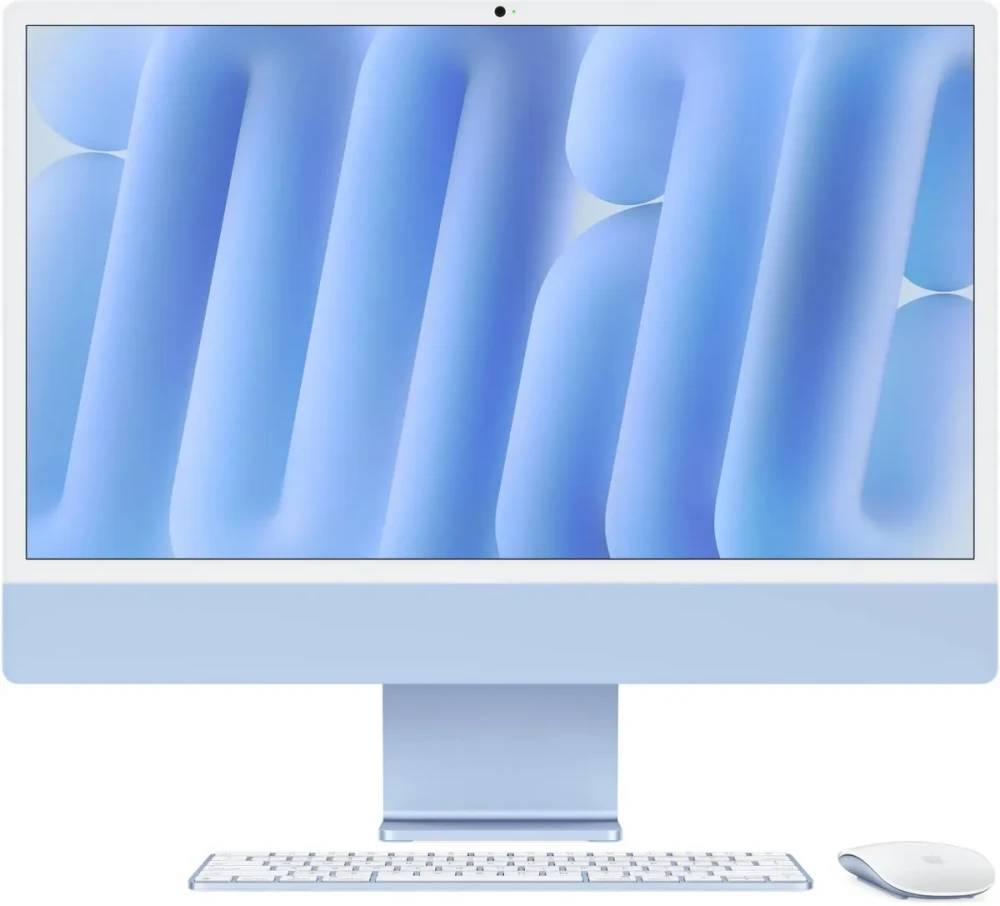 Моноблок Apple iMac A3247 (MWUF3CH/A), 24" IPS, M4/ 16Gb/ 256SSD/  macOS