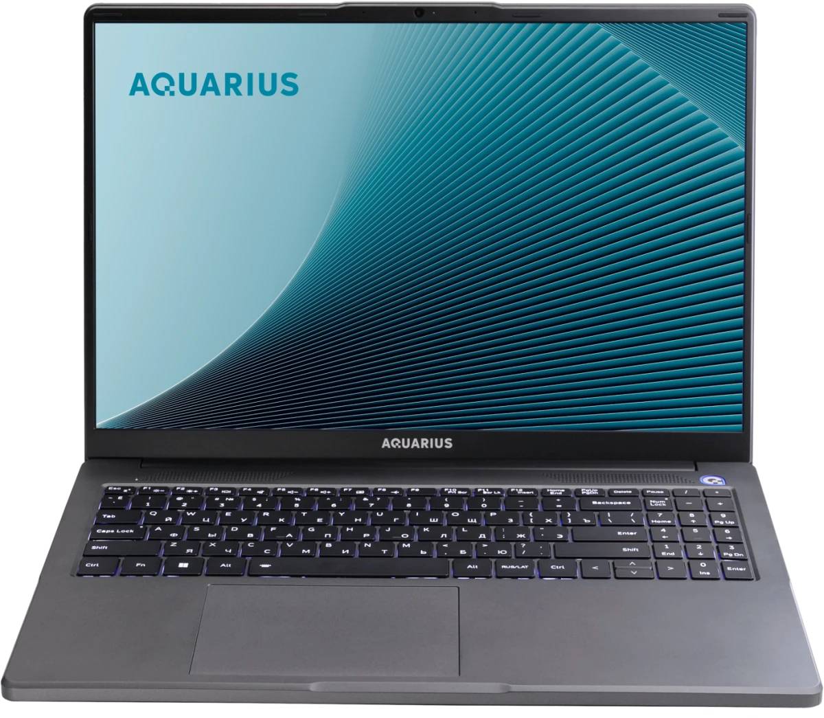 Ноутбук Aquarius Cmp NE356 (NE356153318S125SCN2TMANNN2), 16" IPS, Ryzen 5 6600H/ 8Gb/ 256SSD/ Grey