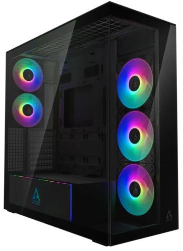 Корпус Arctic Xtender Mirror Black (ACPCC00018A), без БП, E-ATX