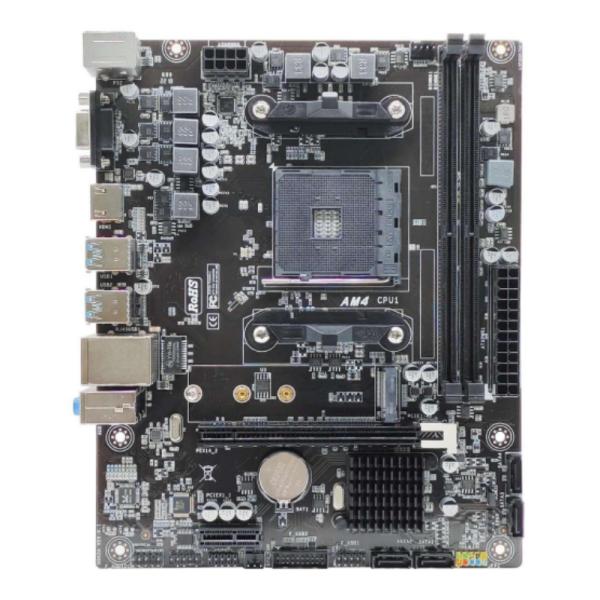 Материнская плата Arktek AK-A520M EG (VS), AM4, (HDMI, VGA), 2xDDR IV, mATX