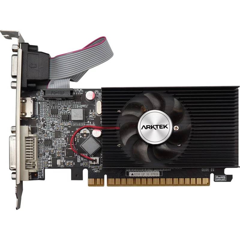 Видеокарта GeForce GT 210, 1Gb DDR3 64bit, Arktek AKN210D3S1GL1, RTL