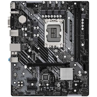 Материнская плата ASRock H610M-HDV/M.2, LGA1700, (VGA, HDMI), 2xDDR IV, mATX