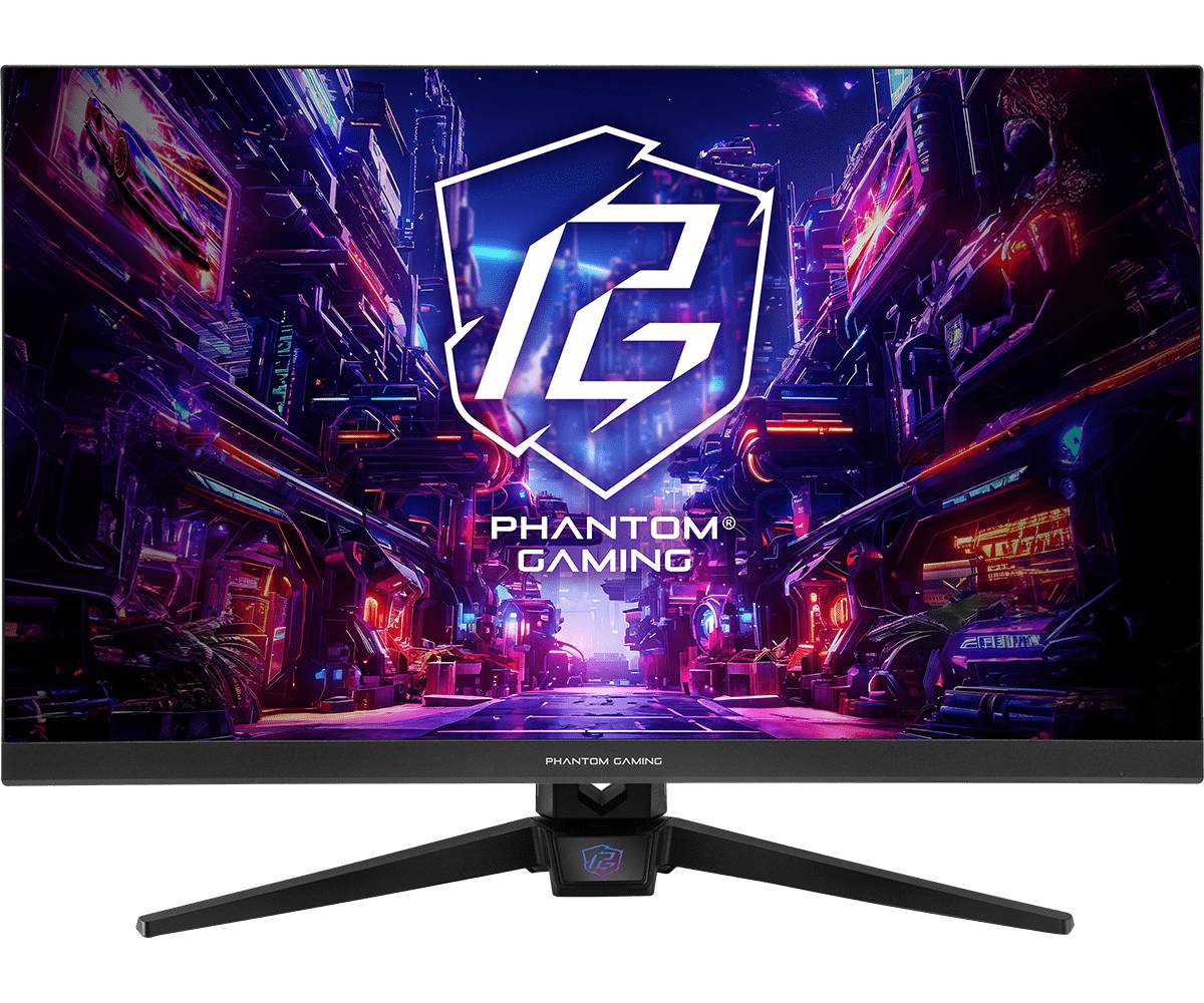 Монитор 27" ASRock Phantom Gaming PG27FFT1A, 1920x1080, IPS, 180Hz, Speakers (2xHDMI, DP)