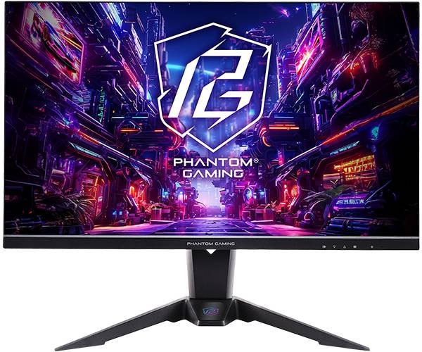 Монитор 27" ASRock Phantom Gaming PG27QFT2A, 2560x1440, IPS, 180Hz, Speakers (2xHDMI, DP)