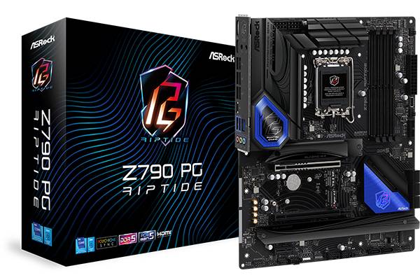 Материнская плата ASRock Z790 PG Riptide, LGA1700, (HDMI, DP), 4xDDR V, ATX