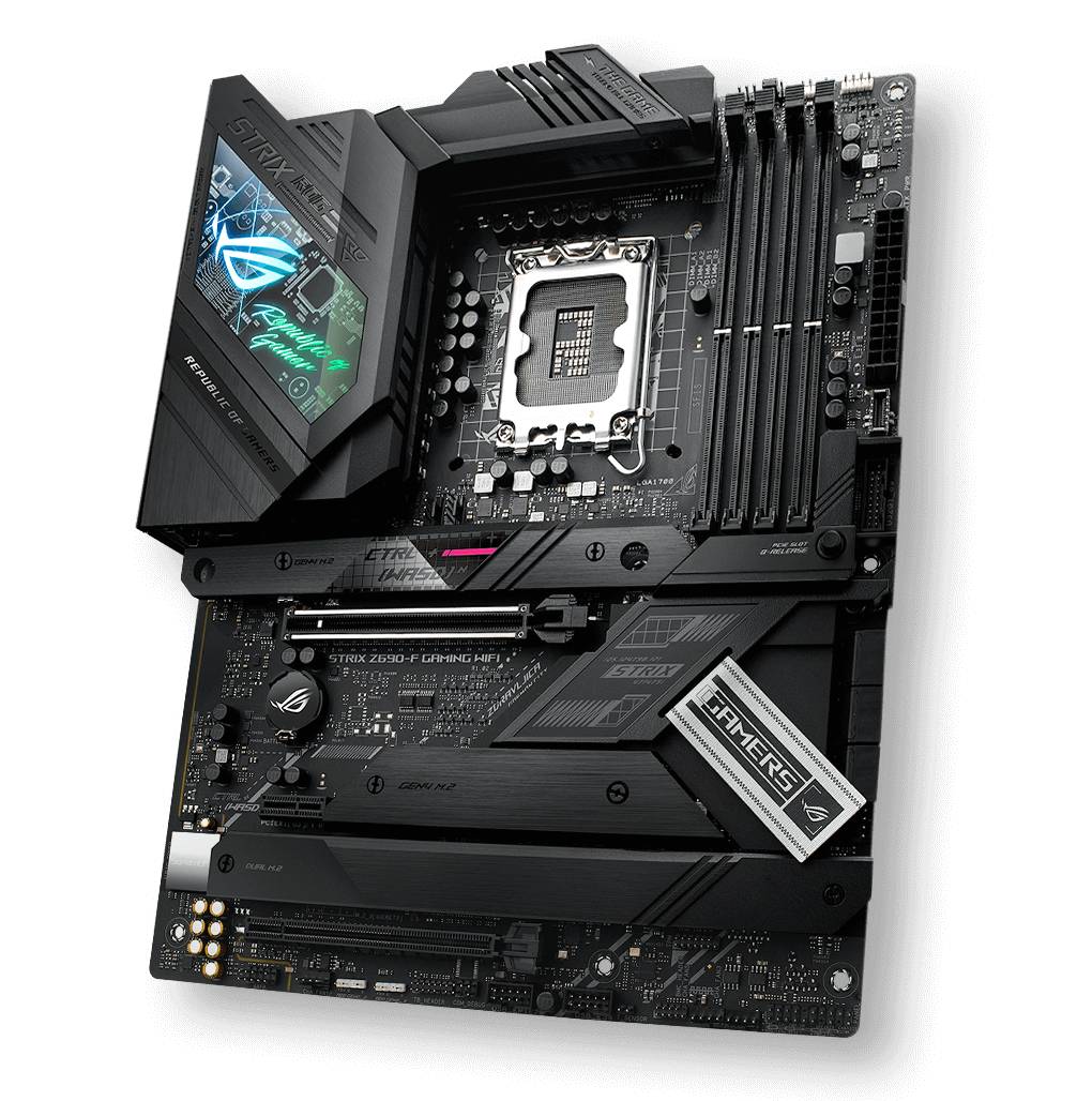 Материнская плата Asus ROG STRIX Z690-F GAMING WIFI, LGA1700, (HDMI, DP), 4xDDR V, ATX