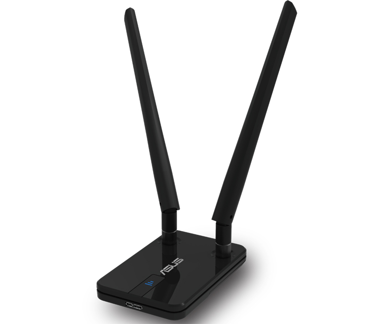 Сетевая карта Wi-Fi, ASUS USB-AC58, 2.4/5GHz, 1300MBps, USB