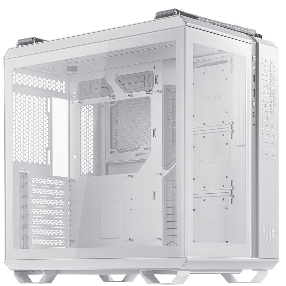 Корпус Asus TUF Gaming GT502 PLUS TG ARGB WHITE 90DC0093-B19000, без БП, ATX