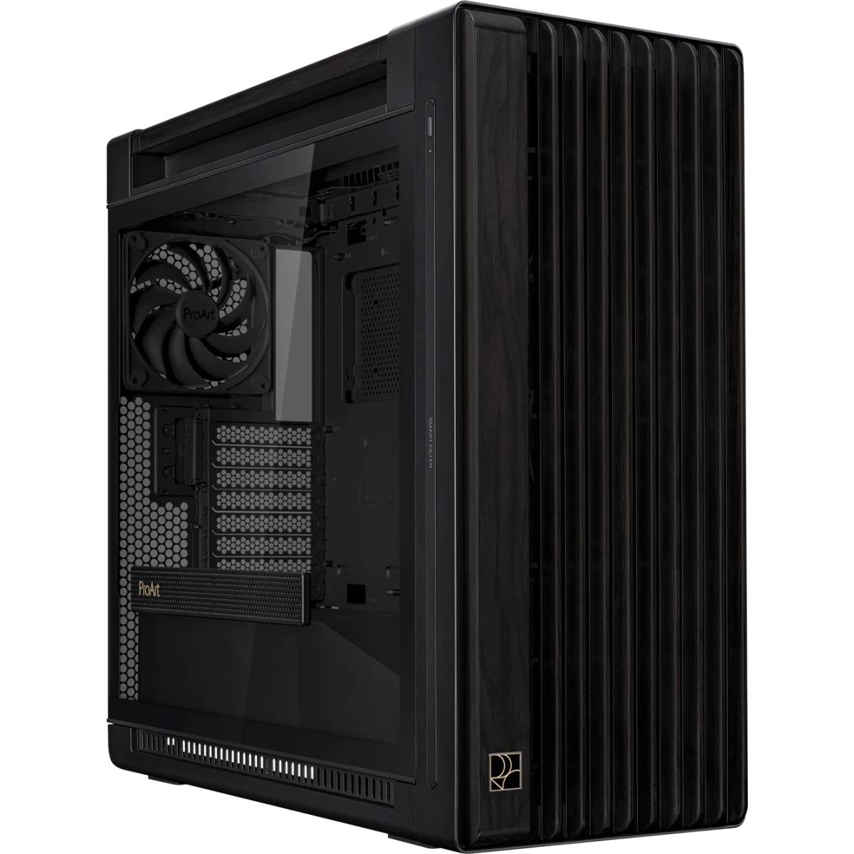 Корпус Asus A21 PROART PA602 WOOD TG PWM BLACK, без БП, E-ATX (90DC00J0-B09010)