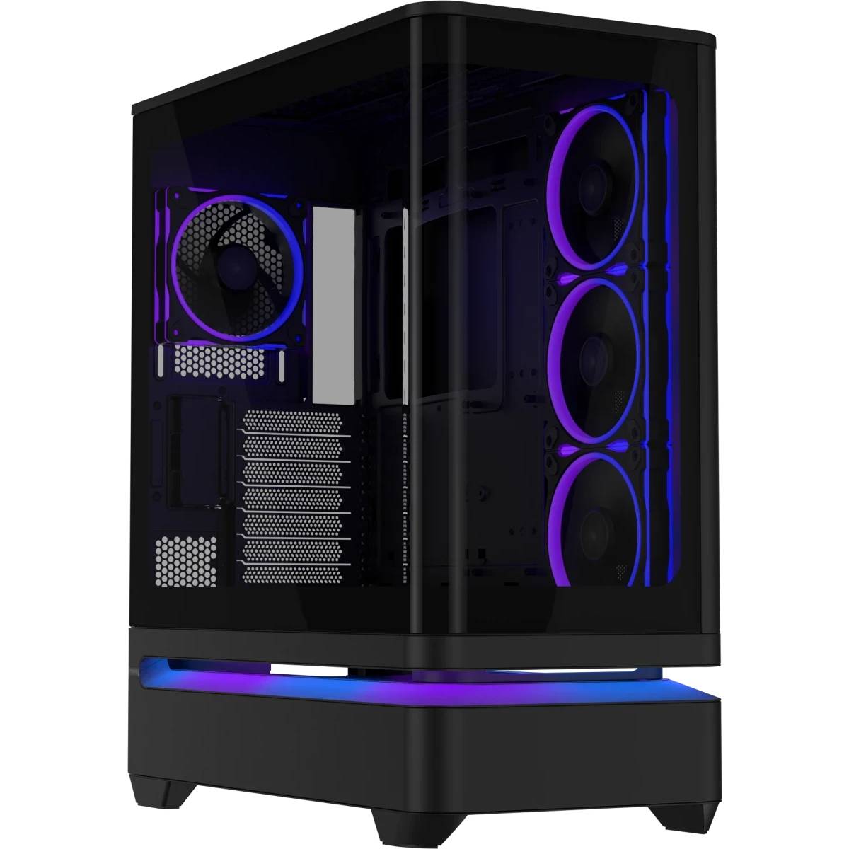 Корпус ASUS Prime AP304 TG ARGB Black (90DC0110-B19000), без БП, ATX