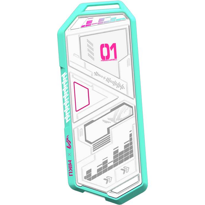 Внешний BOX Asus ROG Strix Arion Hatsune Miku Edition, M.2 NVMe SSD - USB3.2 Type-C, White (90DD02H1-M09010)