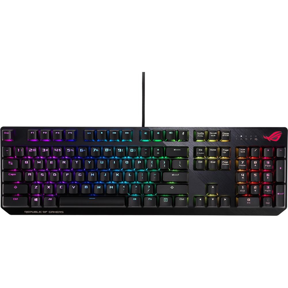 Клавиатура ASUS STRIX SCOPE NX, черный (90MP0186-B0RA00)