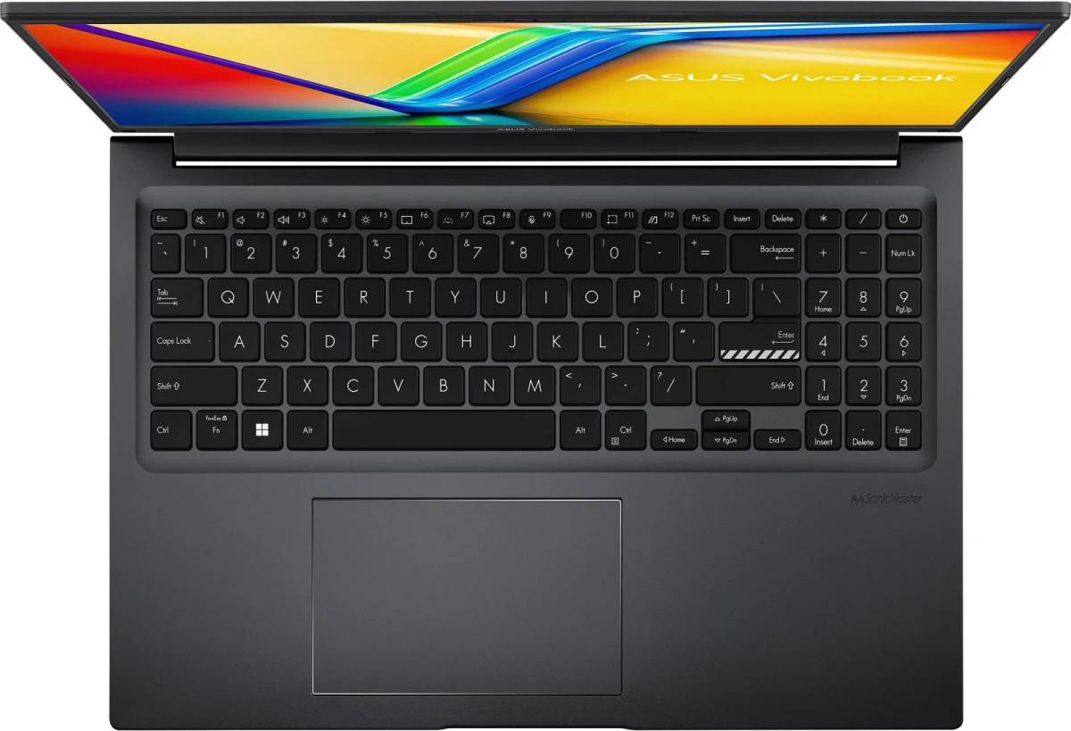 Ноутбук ASUS VivoBook 16 F1605VA-BS74, 16" IPS, Core i7 13620H/ 16Gb/ 512SSD/ W11/ Silver (90NB10N3-M01AV0)