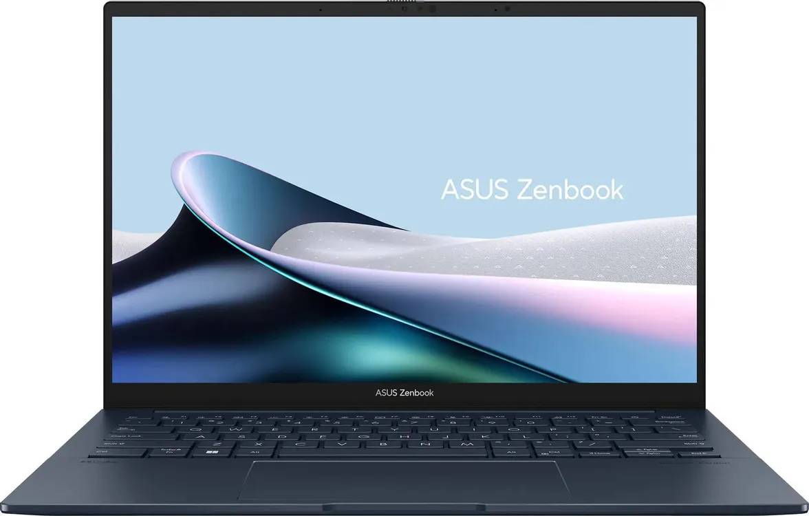 Ноутбук Asus Zenbook 14 UX3405CA-ST1359, 14" OLED, Core Ultra 5 225H/ 16Gb/ 1TbSSD/ Silver (90NB14W1-M02010)