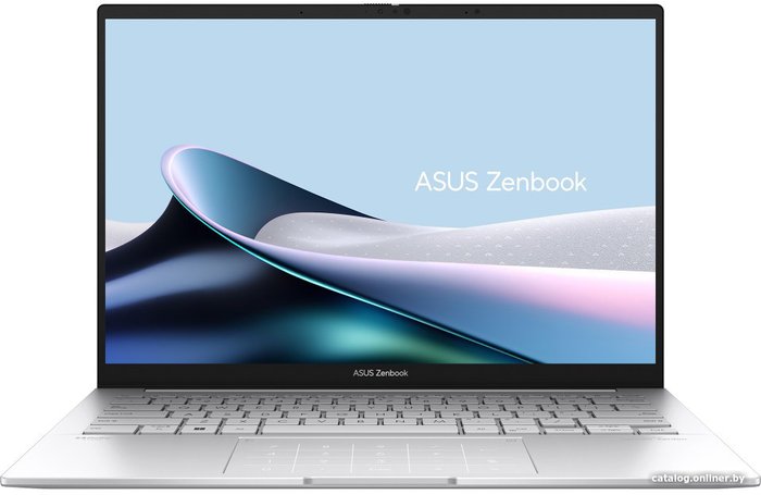 Ноутбук ASUS Zenbook 14 OLED UX3405CA-ST799W, 14" OLED, Core Ultra 9 285H/ 32Gb/ 1024SSD/ W11/ Silver (90NB14W2-M02FV0)