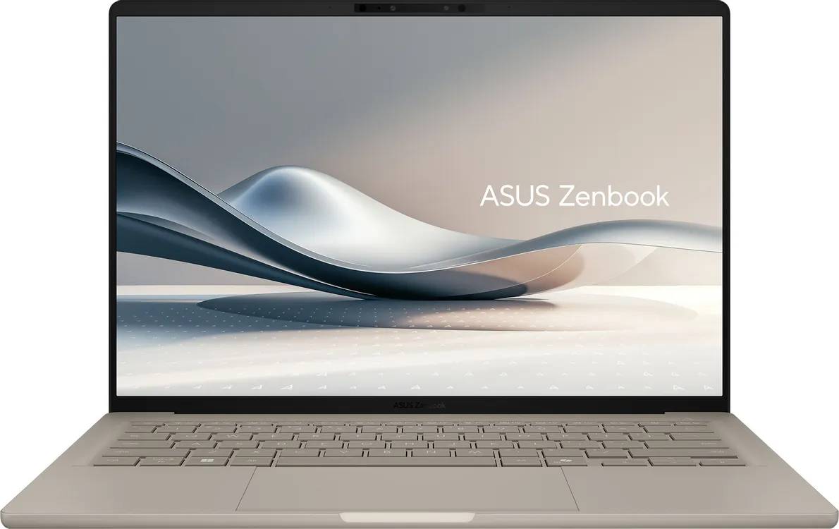 Ноутбук Asus Zenbook A14 UX3407QA-QD556W, 15.6" Touch, Snapdragon X X1-26-100 / 16Gb/ 512SSD/ beige (90NB1501-M012H0)