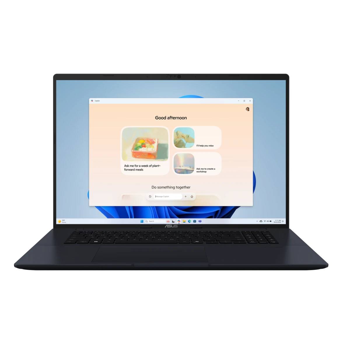 Ноутбук Asus VivoBook 18 M1807HA-S8092, 18.4" IPS, Ryzen 7 260/ 32Gb/ 1TbSSD/ Blue (90NB15P1-M00640)