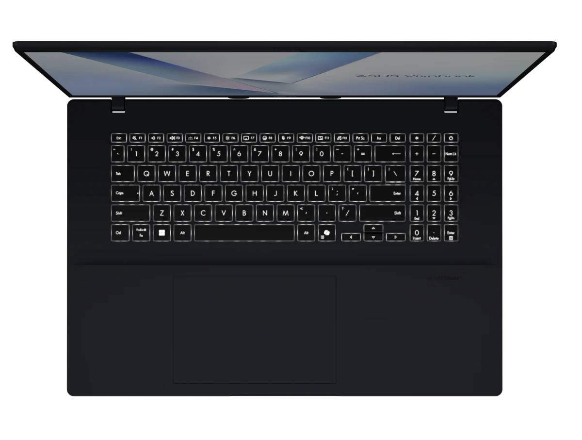 Ноутбук Asus VivoBook 18 M1807HA-S8160, 18" IPS, Ryzen 7 260/ 16Gb/ 512SSD/ Blue (90NB15P1-M00BL0)